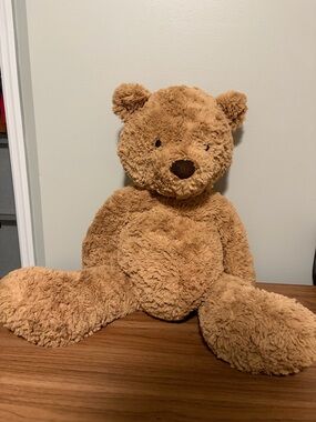 Jellycat Plush Bumbly Brown Bear 28” long (from ear to toe)